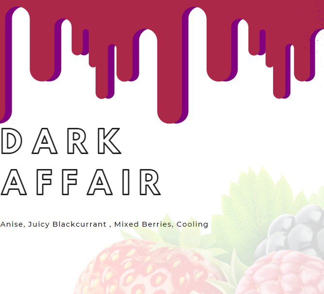 Dark Affair - Flavour Craver - Flavour Craver